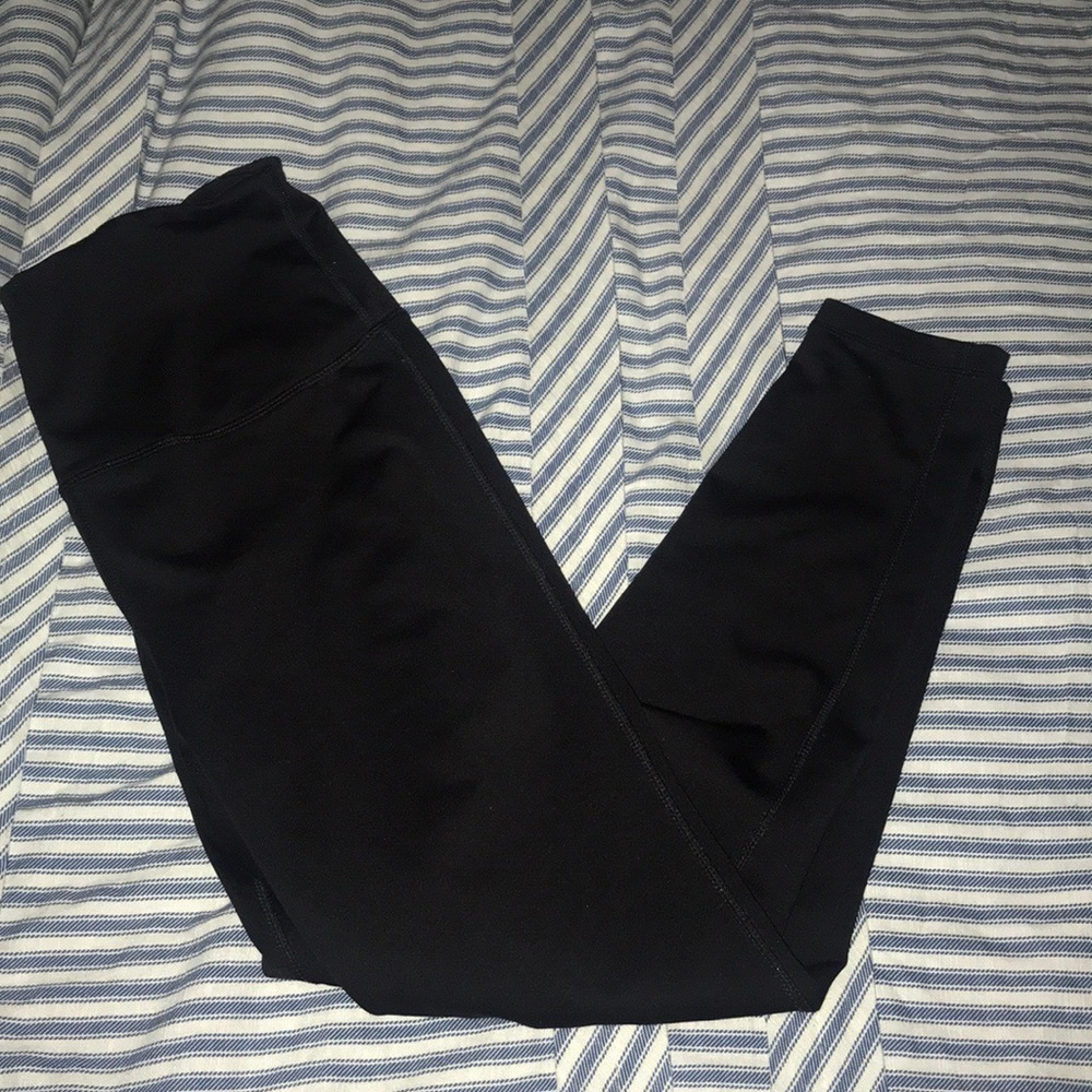 Black high waisted leggings